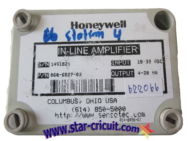HONEYWELL-IN-LINE-AMPLIFIER-P-N-060-6827-03